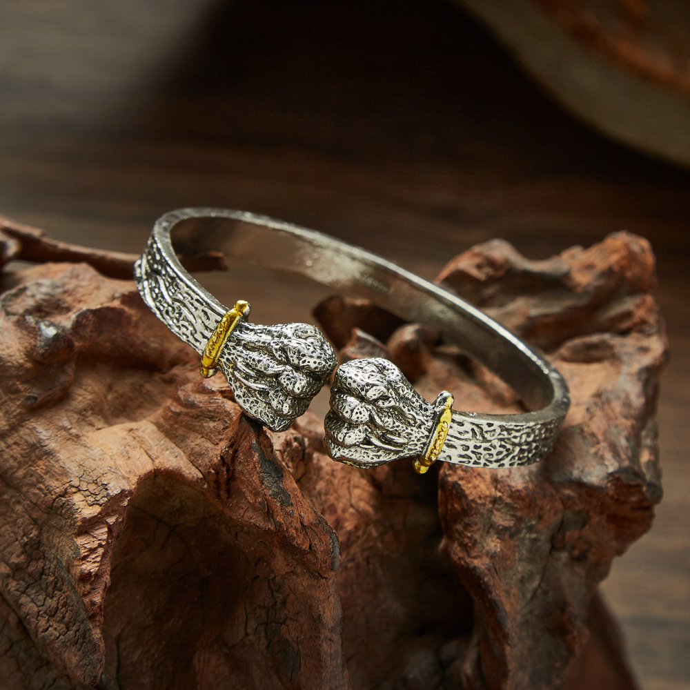 Open Fist Bracelet (Adjustable)