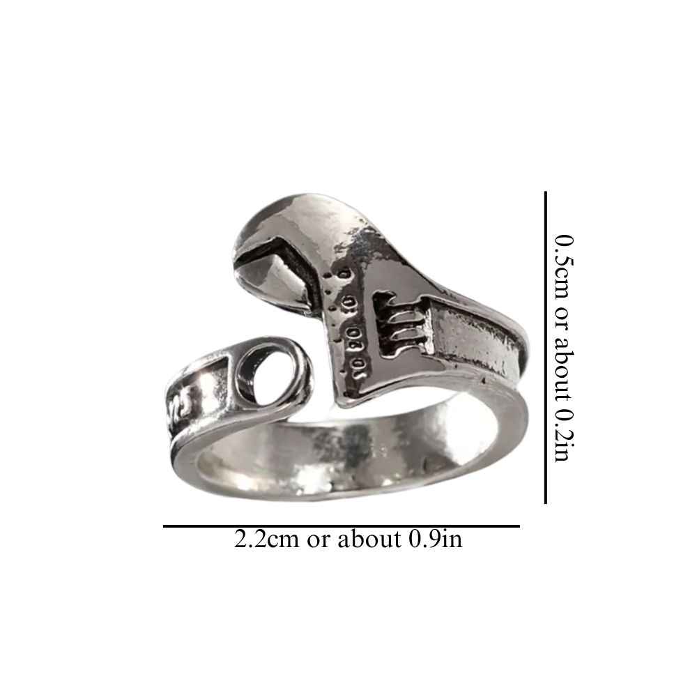 Vintage Wrench Ring (Adjustable)