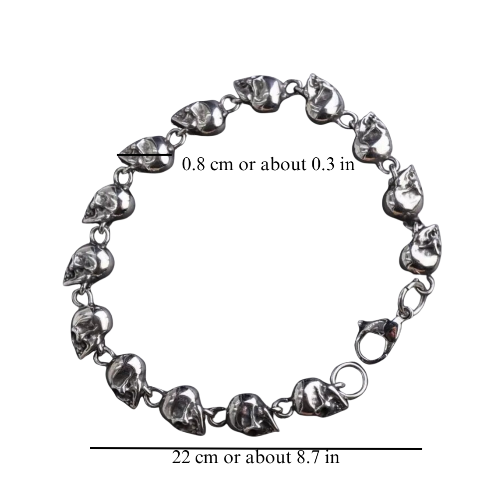 Gothic Skull Bracelet