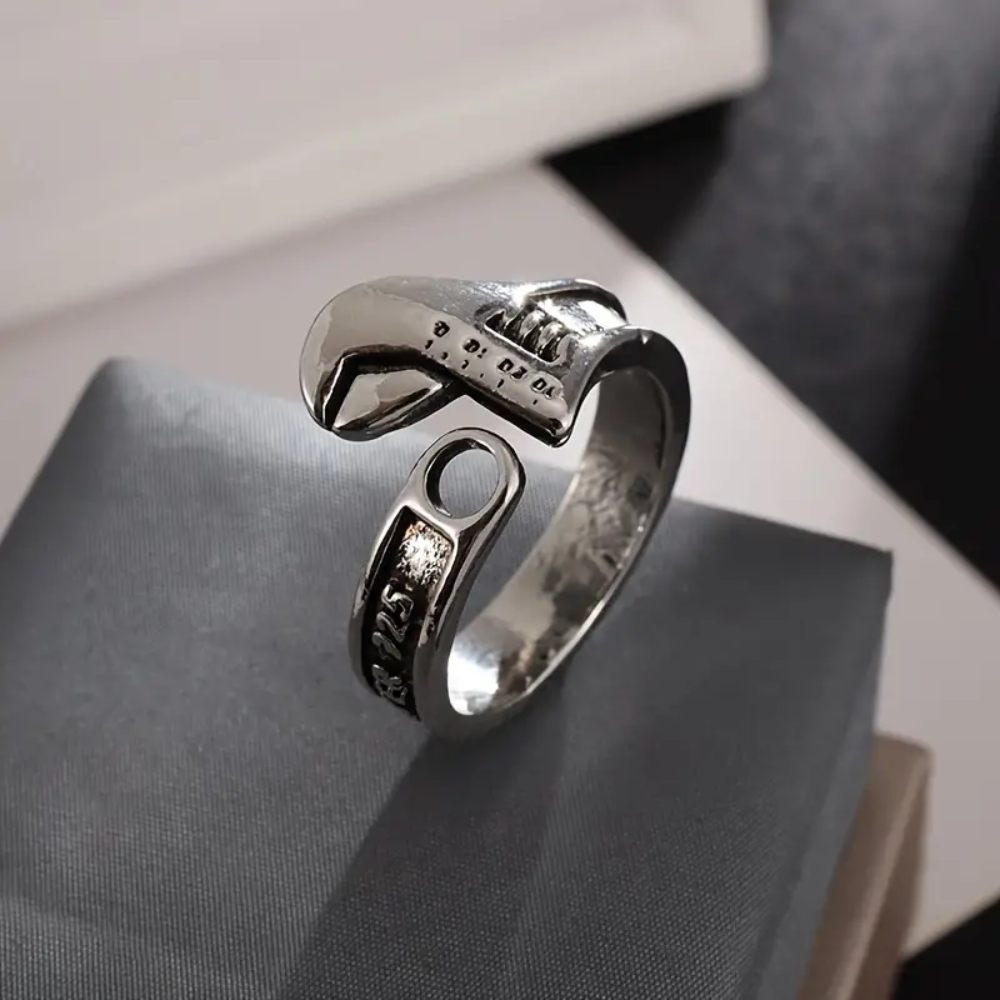 Vintage Wrench Ring (Adjustable)