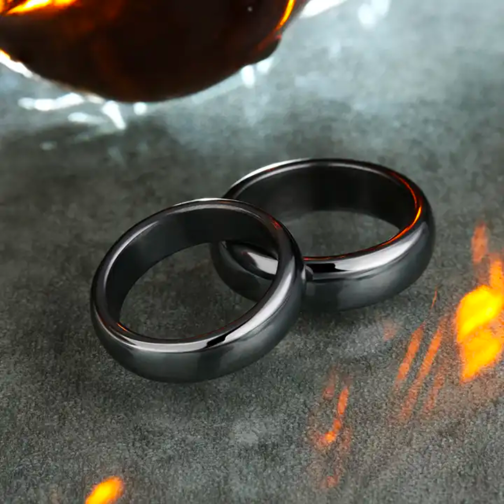 Calming Hematite Ring