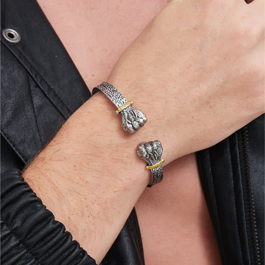 Open Fist Bracelet (Adjustable)