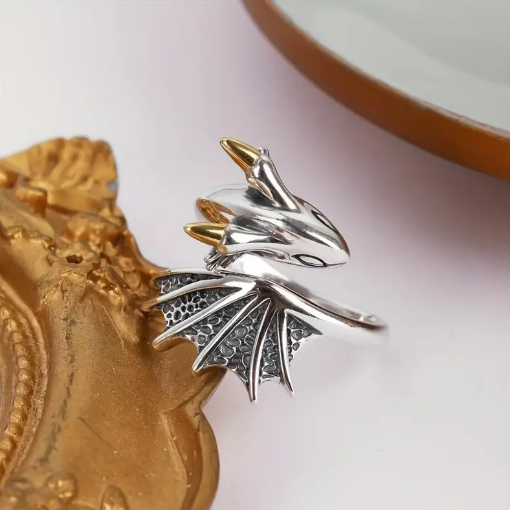 Courageous Dragon Ring (Adjustable)