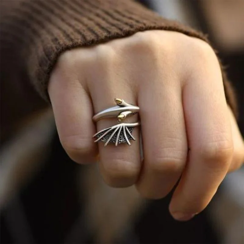 Courageous Dragon Ring (Adjustable)