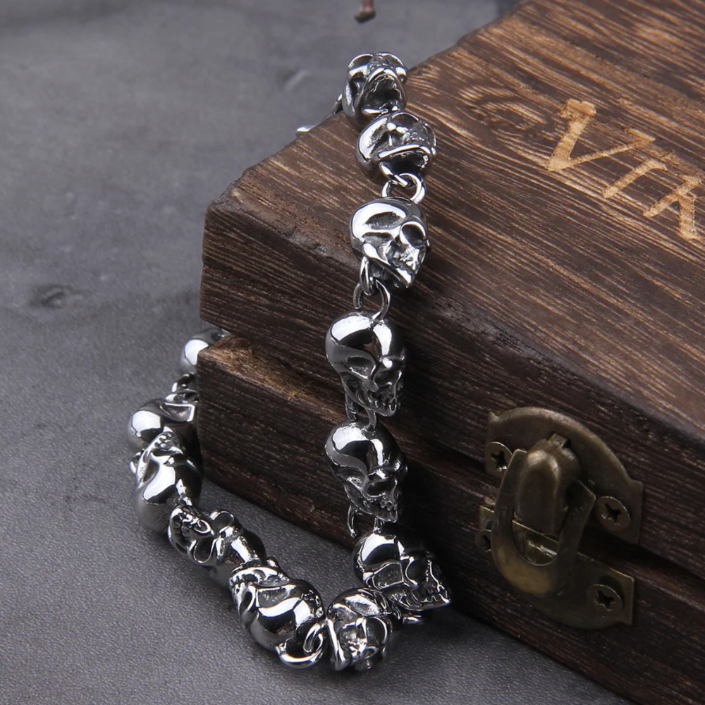 Gothic Skull Bracelet