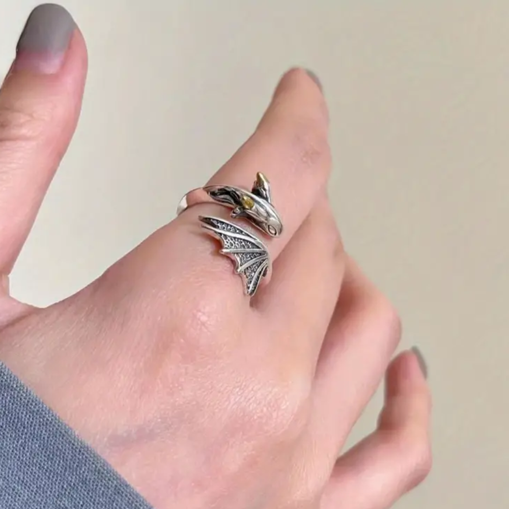 Courageous Dragon Ring (Adjustable)