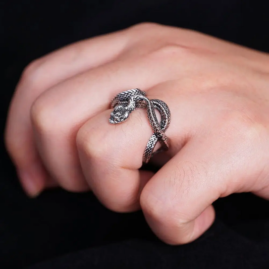 Gothic Snake Ring