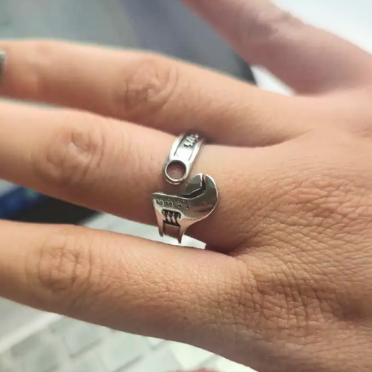 Vintage Wrench Ring (Adjustable)