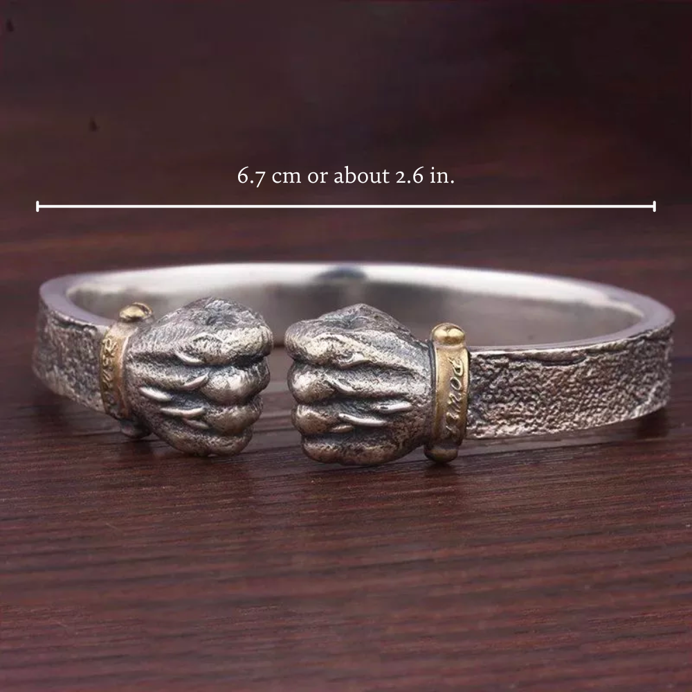 Open Fist Bracelet (Adjustable)