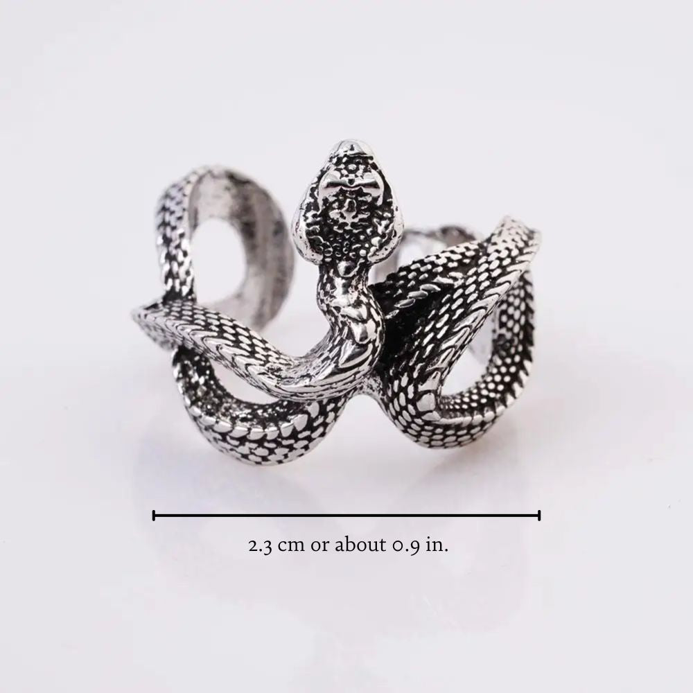 Gothic Snake Ring