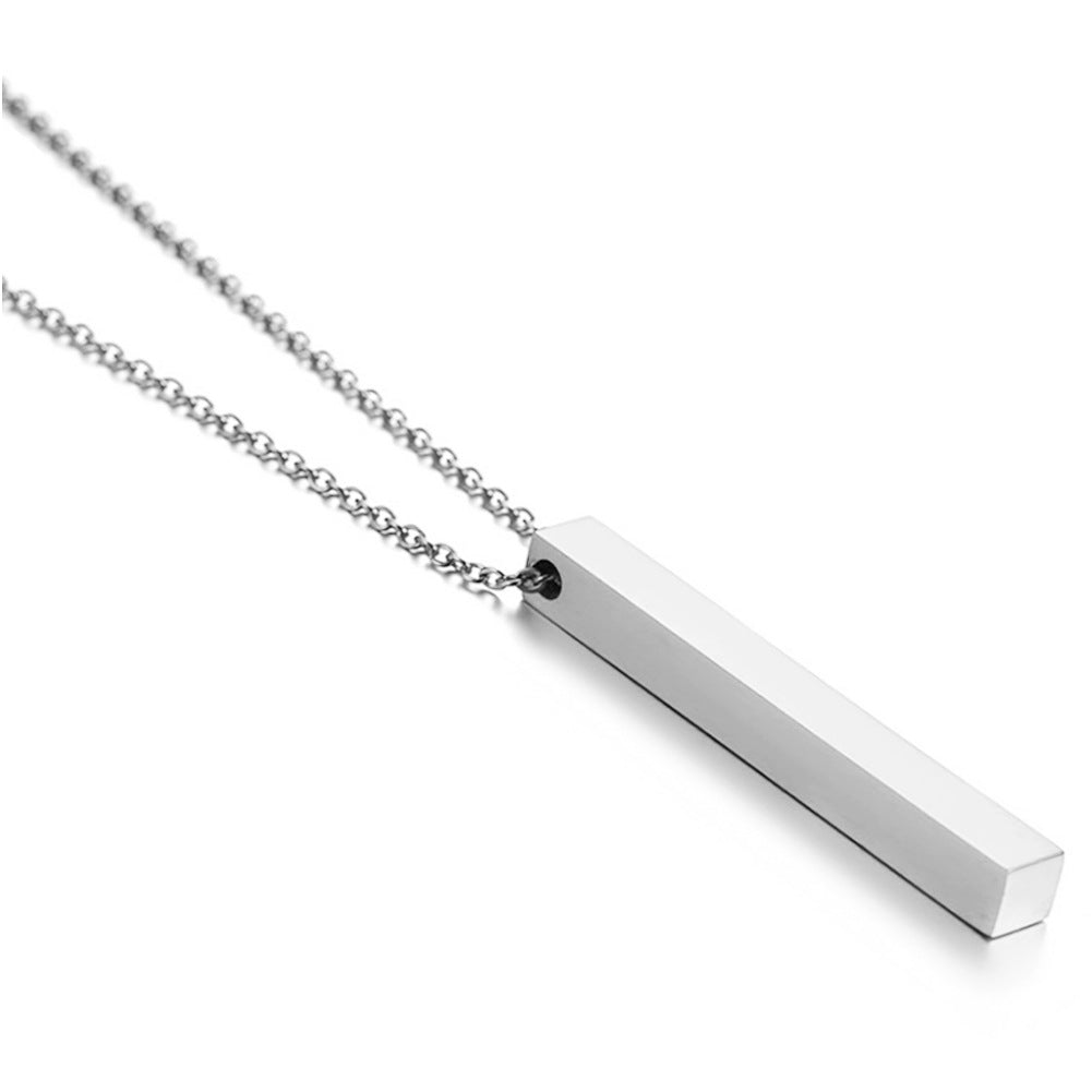 Flat Bar Necklace