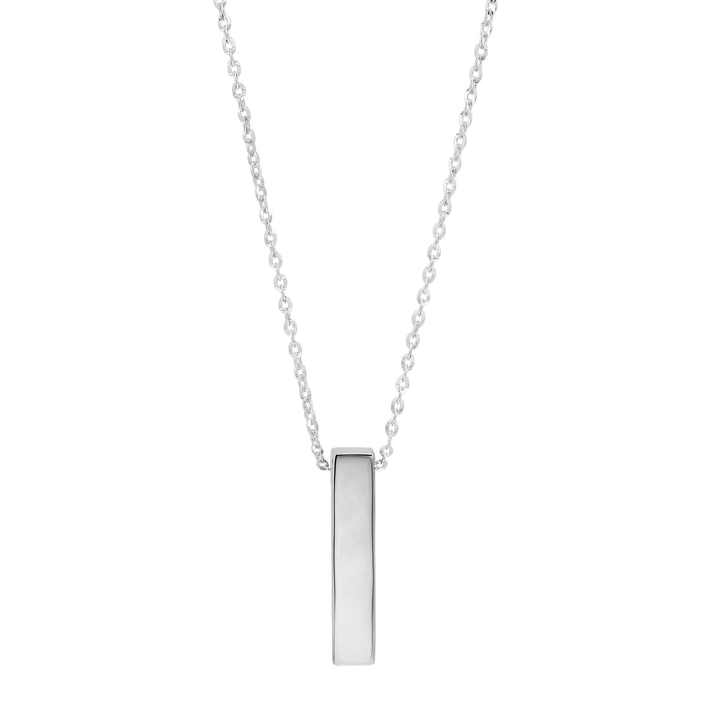 Flat Bar Necklace