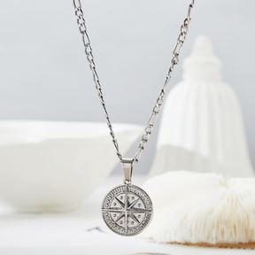 North Star Compass Necklace