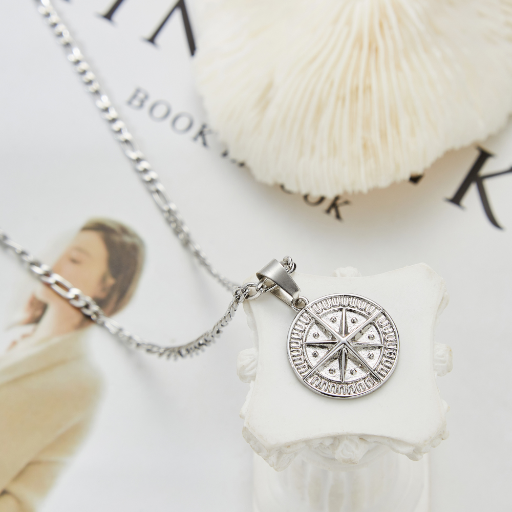 North Star Compass Necklace