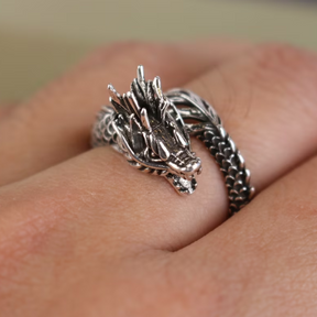 Dragon Wrap Ring (Adjustable)