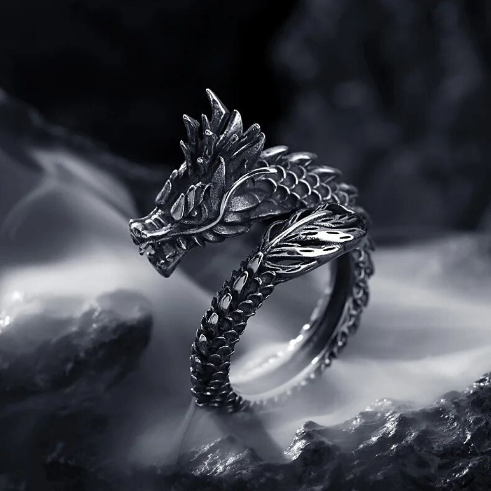 Dragon Wrap Ring (Adjustable)