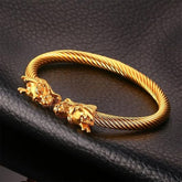 Gold Dragon Bracelet