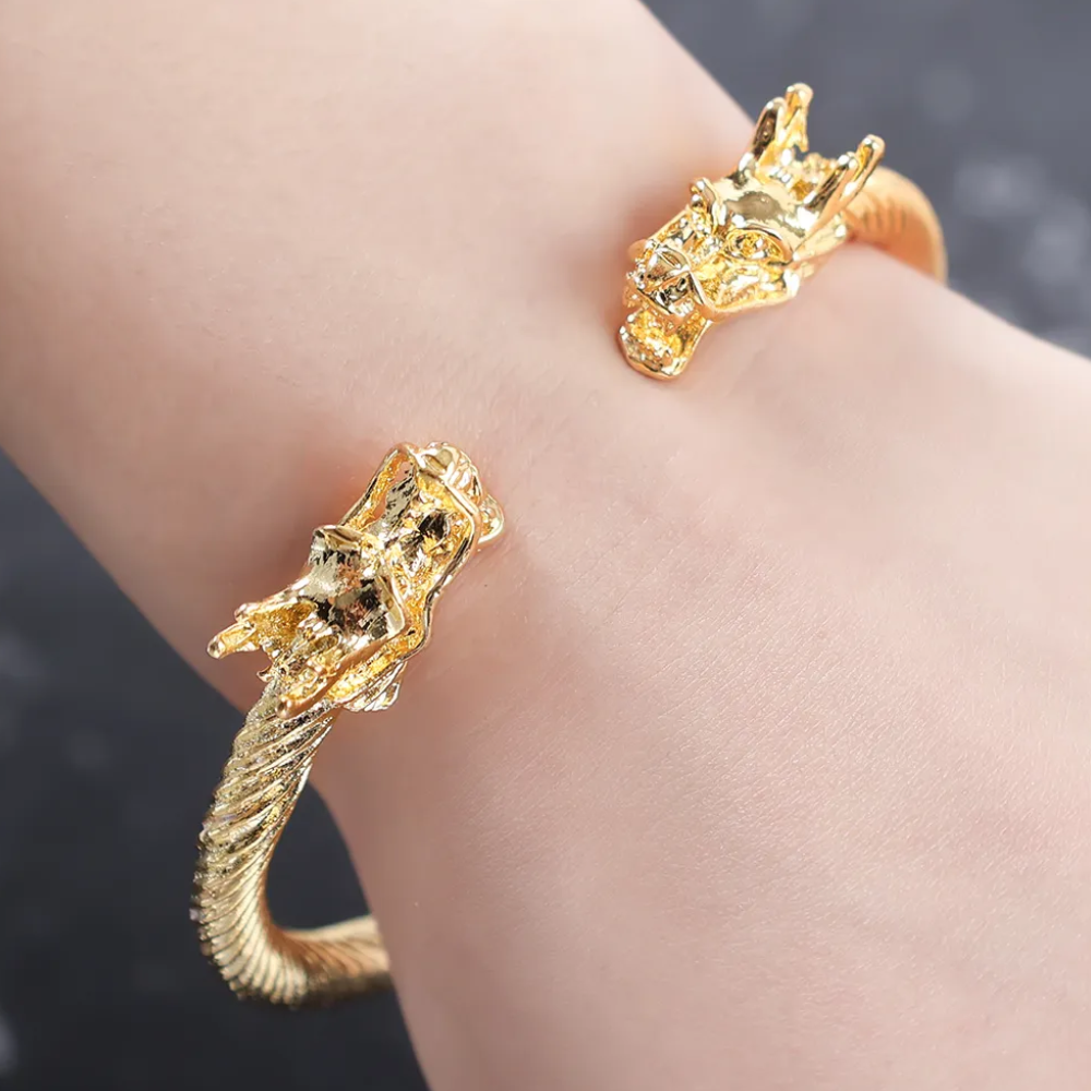 Gold Dragon Bracelet