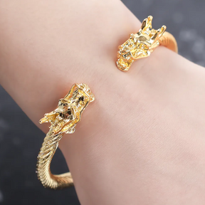 Gold Dragon Bracelet