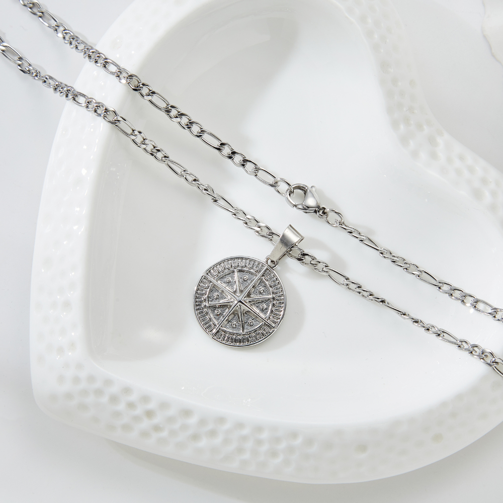 North Star Compass Necklace