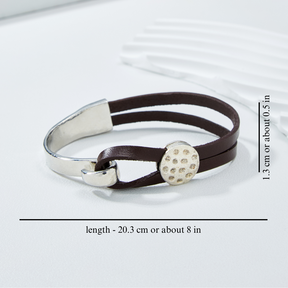 Rustic Leather Bracelet