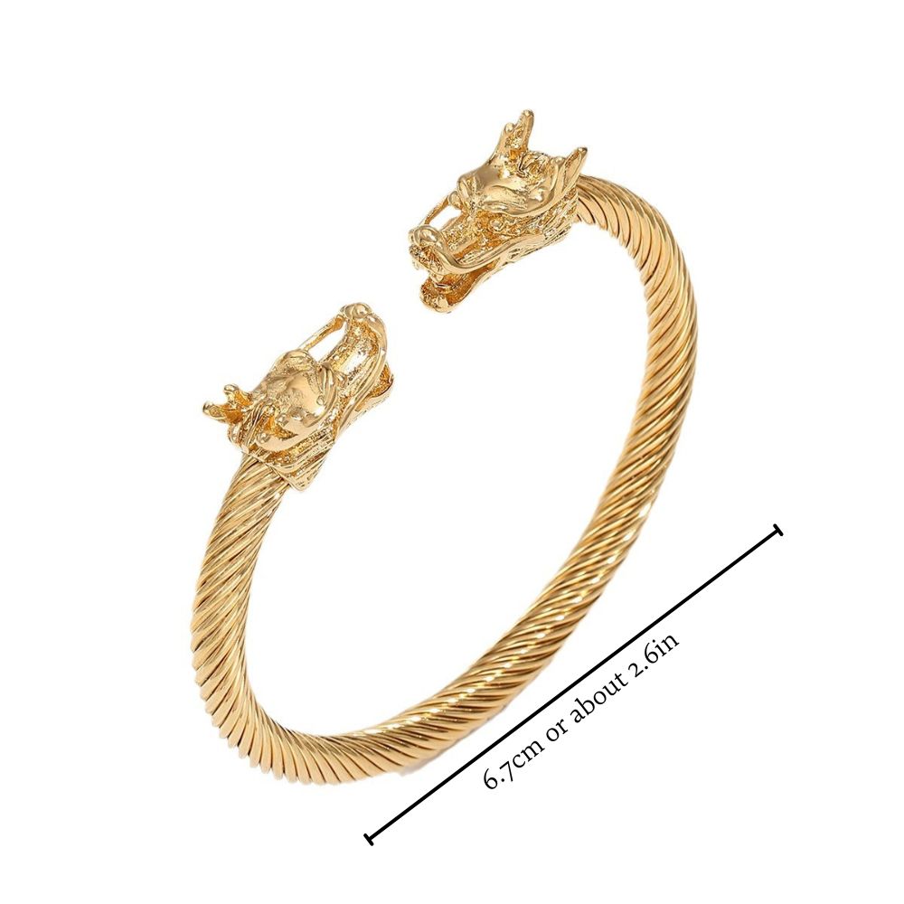 Gold Dragon Bracelet