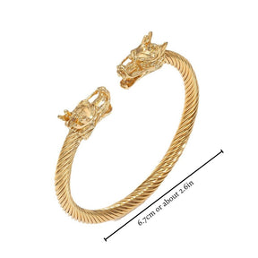 Gold Dragon Bracelet