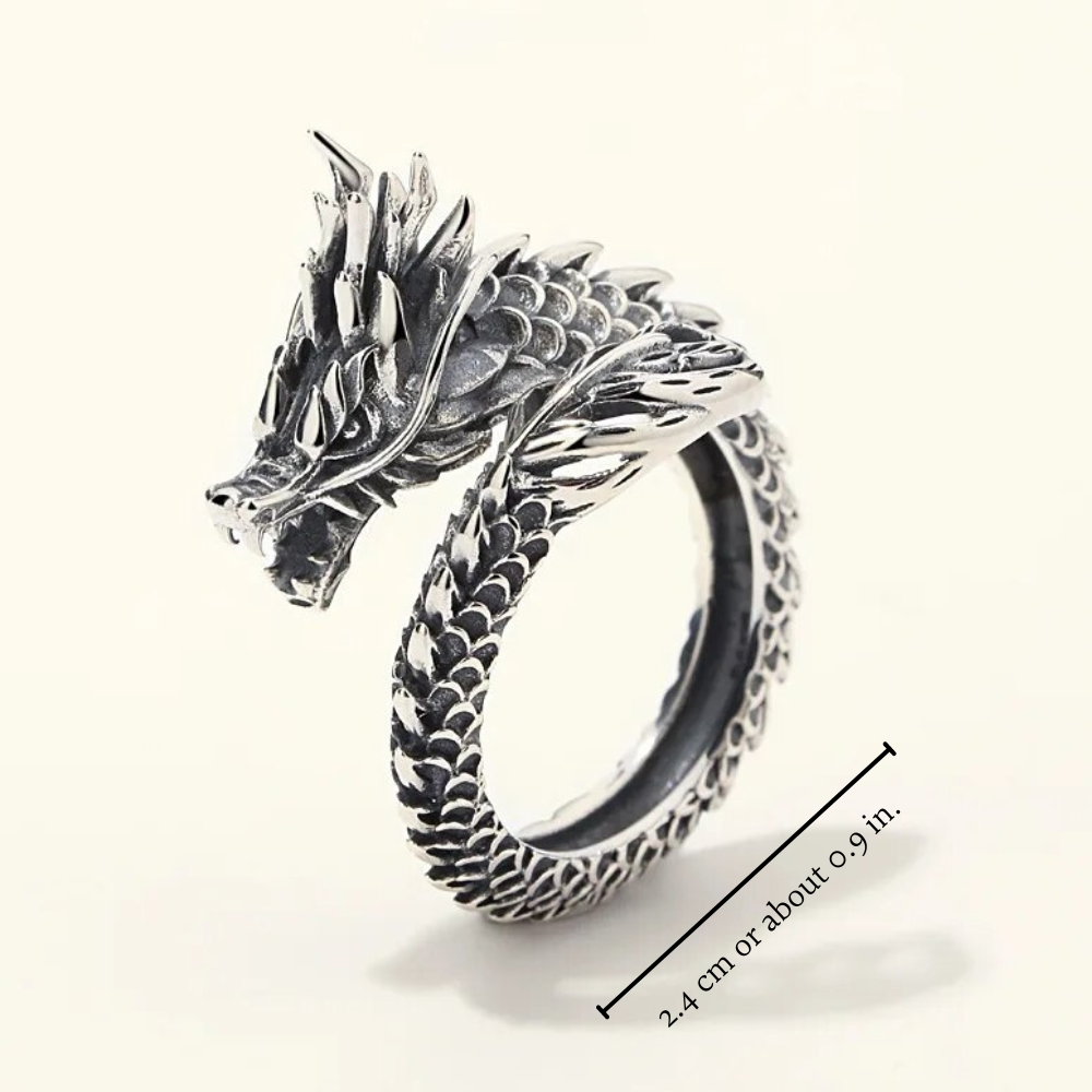 Dragon Wrap Ring (Adjustable)