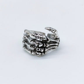 Gothic Claw Skull Ring