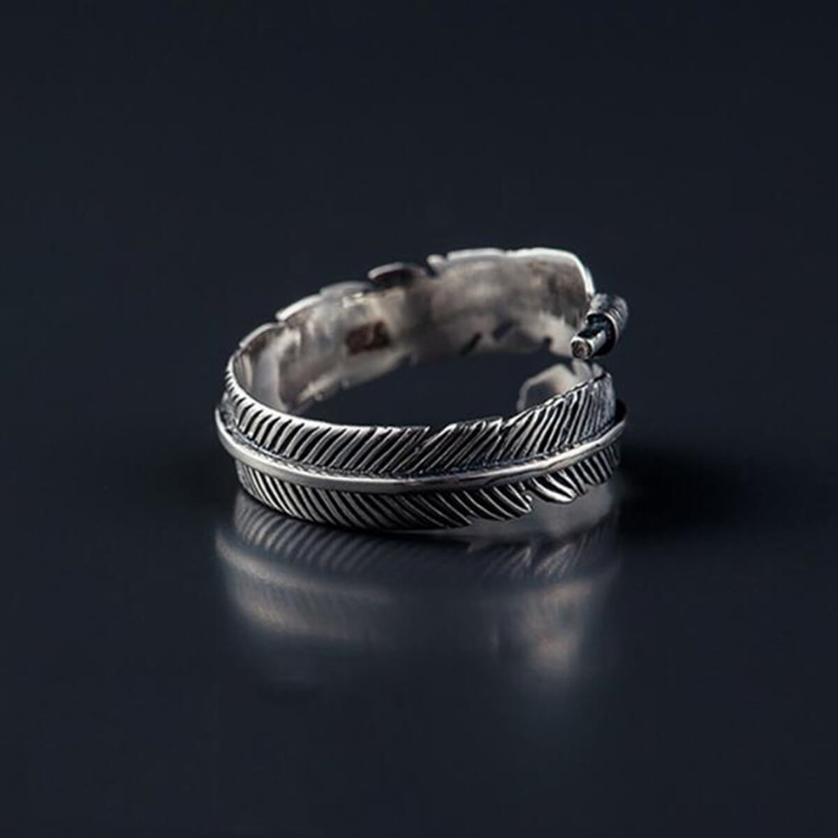 Classic Feather Wrap Ring