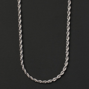 Silver Rope Necklace