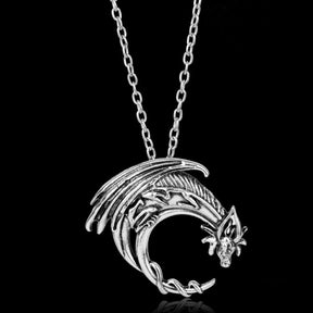 Pewter Dragon Necklace